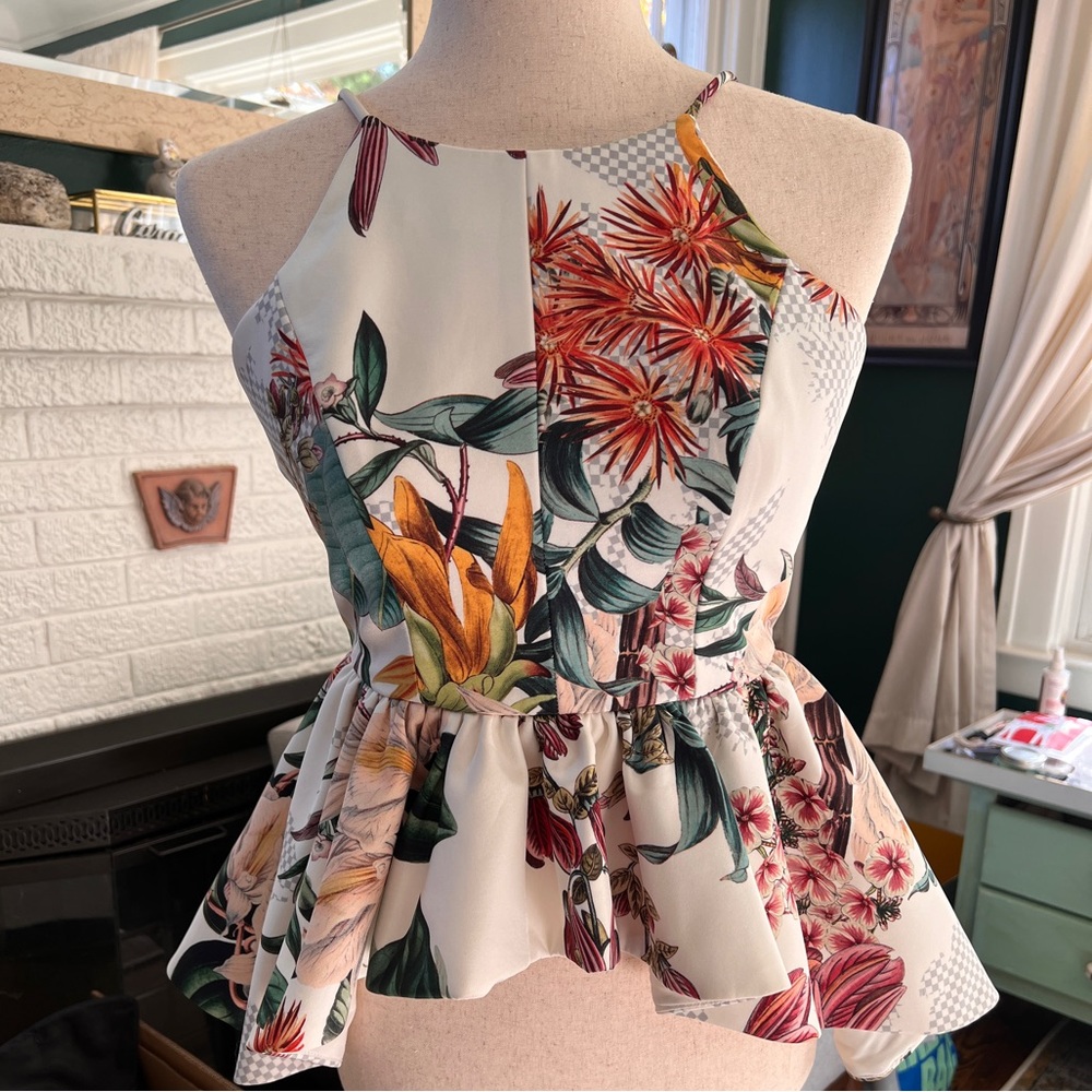 Rare Anthropologie Dahlia Top XXS